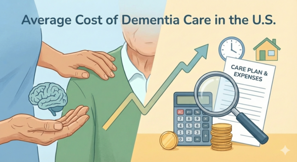 average cost of dementia care in the U.S